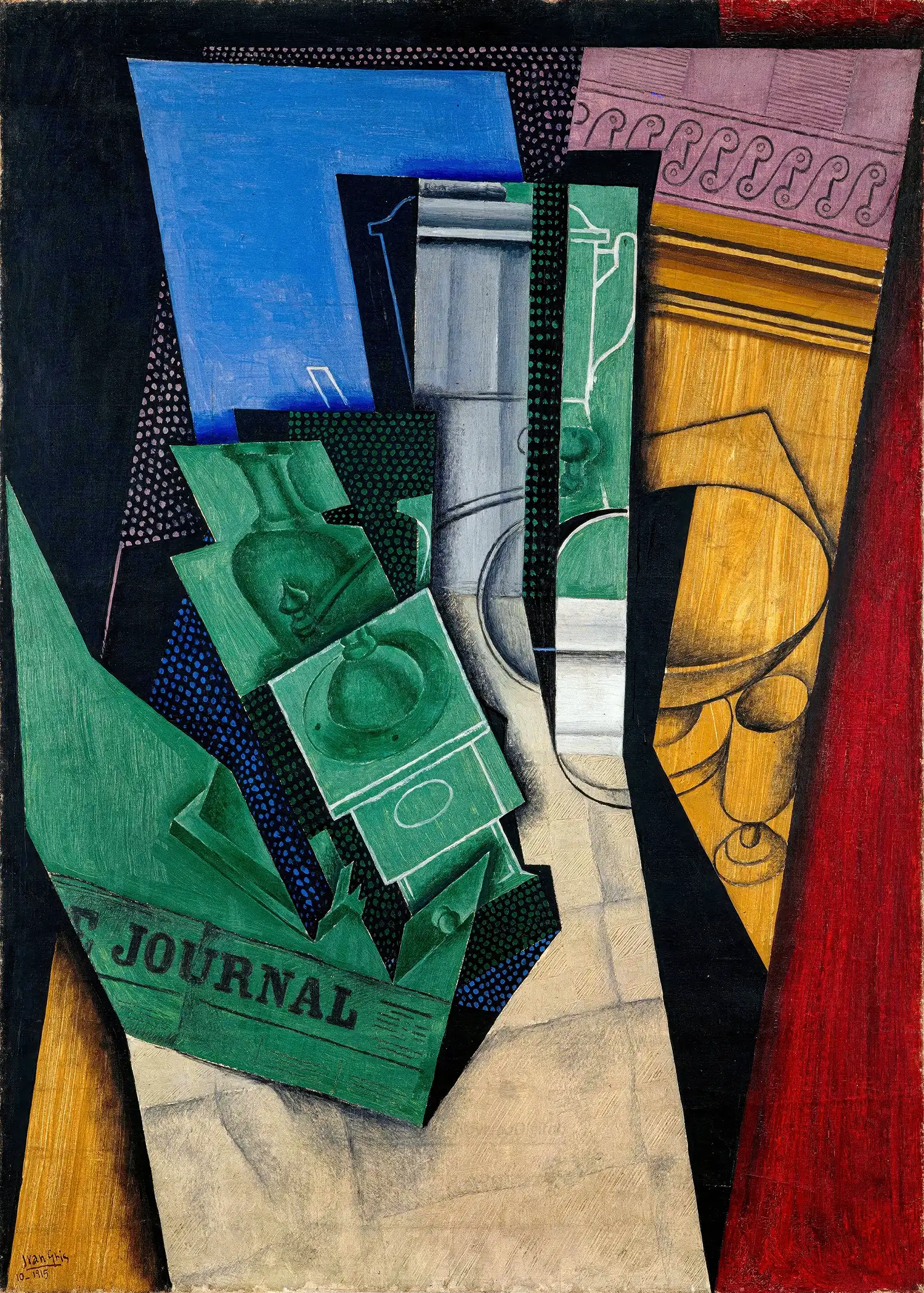 Juan Gris - The Breakfast (1915)