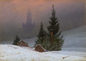 Caspar David Friedrich - Winter Landscape (c.1811)