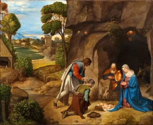 Giorgione - Adoration of the Shepherds (1505-10)