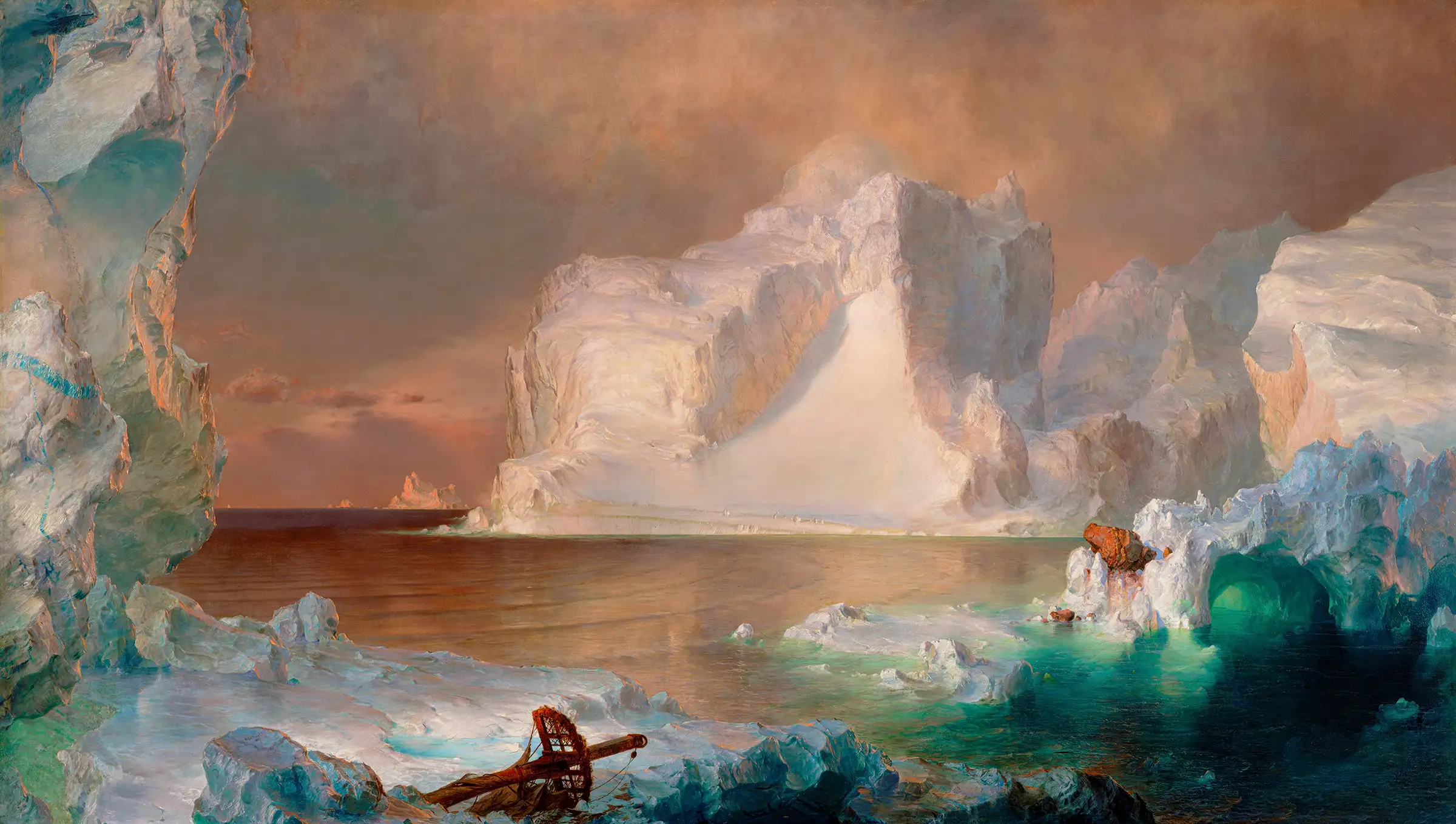 Frederic Edwin Church - The Icebergs (1861)