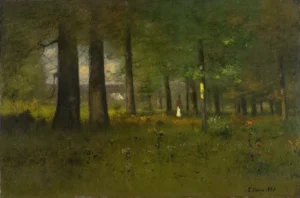 George Inness The Edge of the Forest (1891)