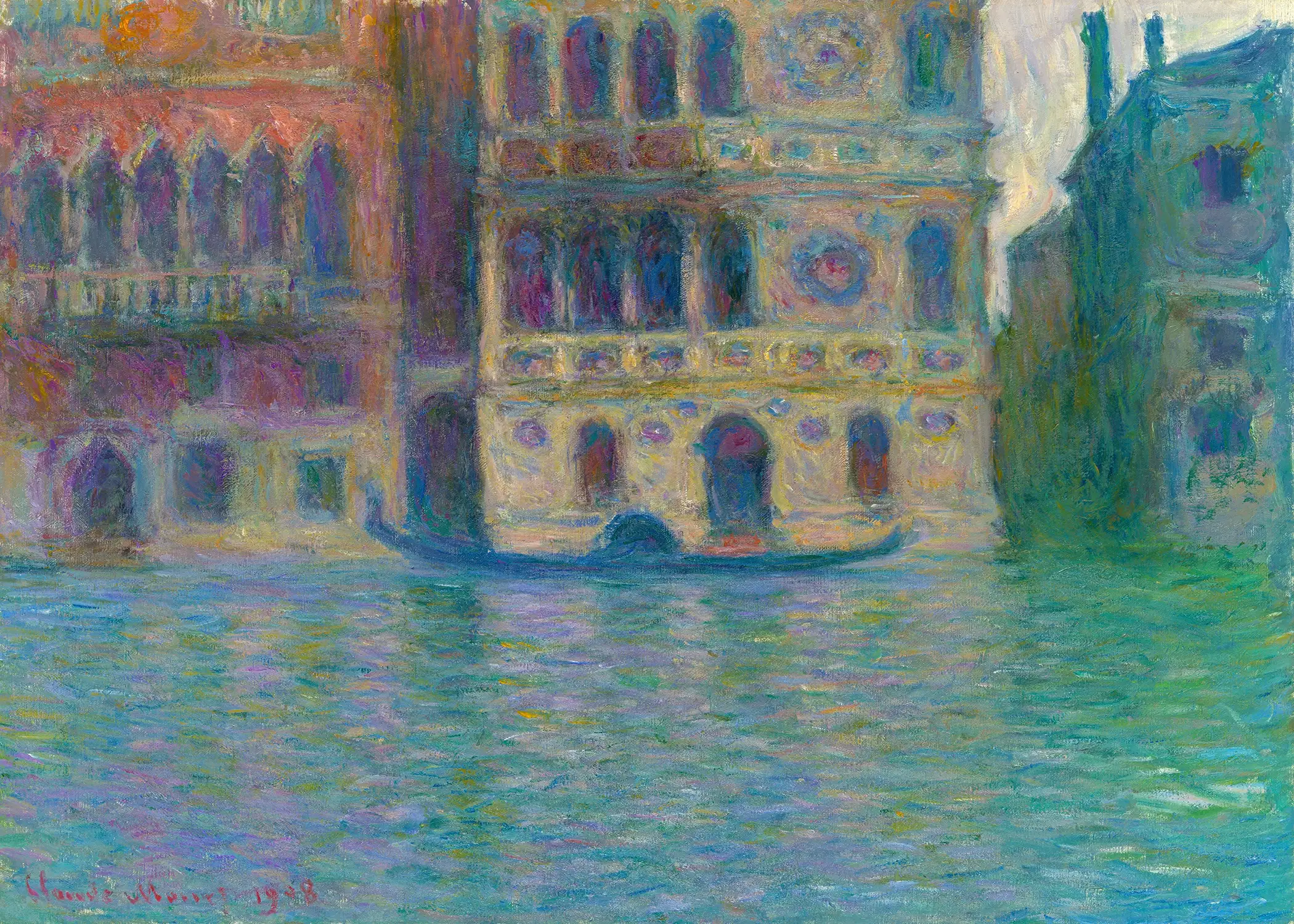 Claude Monet Venice, Palazzo Dario (1908)