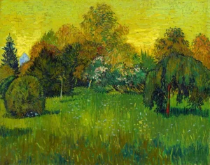 Vincent van Gogh The Poet's Garden (1888)