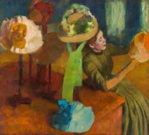 Edgar Degas The Millinery Shop (1879-86)