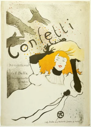 Henry de Toulouse Lautrec Confetti (1894)