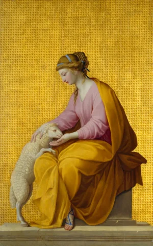 Eustache Le Sueur Meekness (1650)